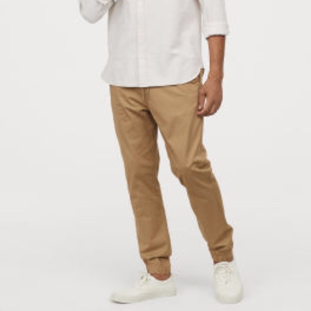 H&M Beige Joggers